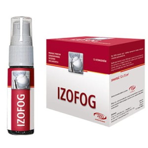12x Płyn przeciw parowaniu okularów IZOFOG JZO 15 ml