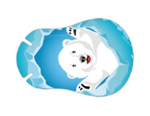 Plastry na oko ORTOPAD MIŚ POLARNY 10 szt.